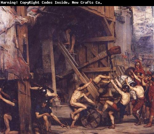 Sir Edward john poynter,bt.,P.R.A The Catapult